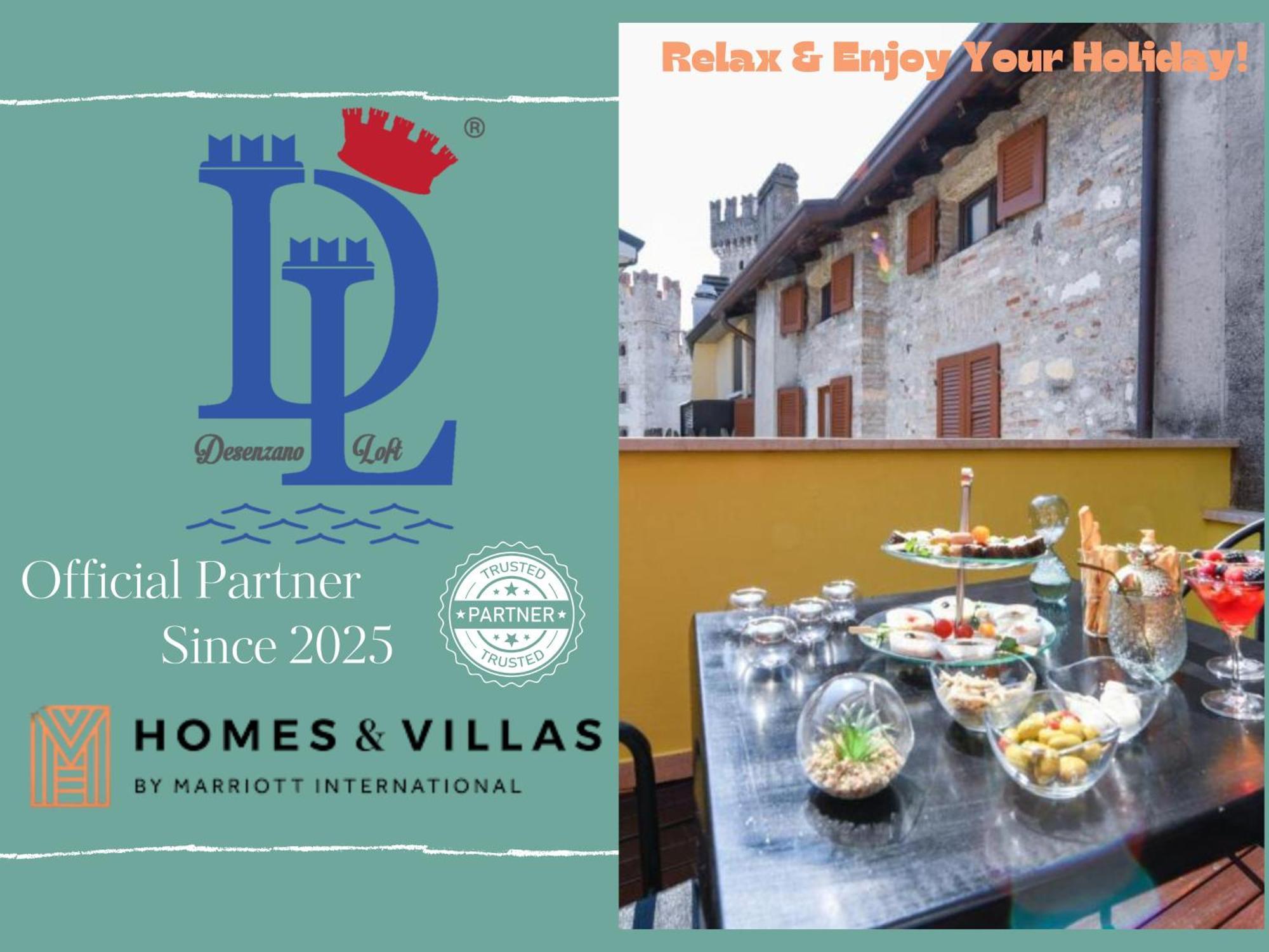 Desenzanoloft Official Partner Marriott Homes & Villas - Queen Of Sirmione Castle View ภายนอก รูปภาพ